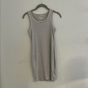 Art Class Black and white Striped dress